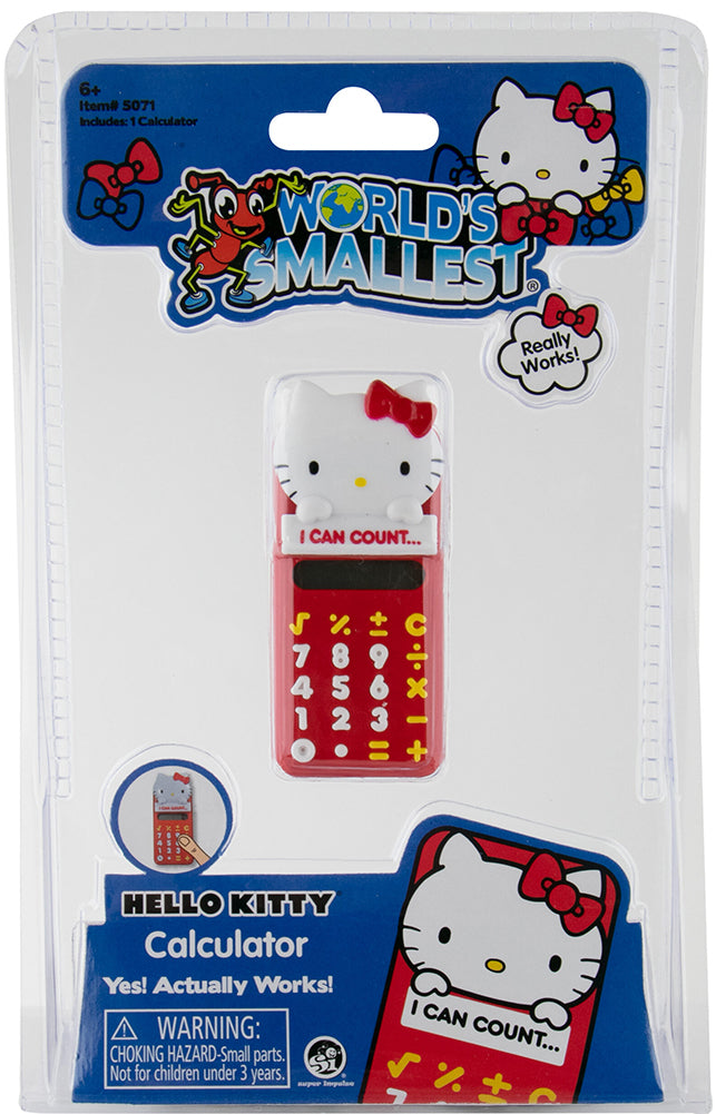 World’s Smallest Hello Kitty® Calculator - Red