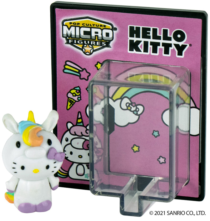 World’s Smallest Hello Kitty® Pop Culture Micro Figures - Pink Cosplay Unicorn in action