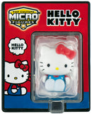 World’s Smallest Hello Kitty® Pop Culture Micro Figures - Blue Classic Sitting Pose close up