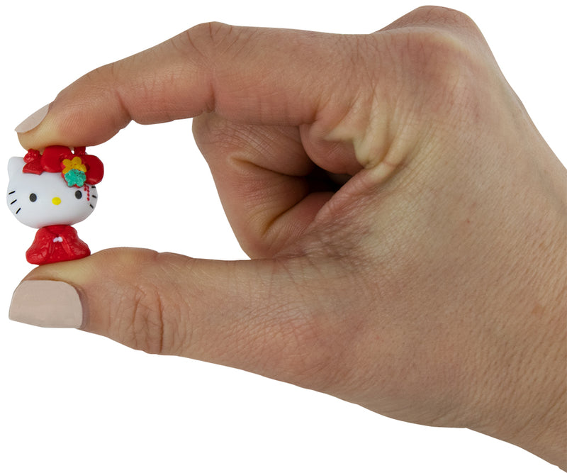 World’s Smallest Hello Kitty® Pop Culture Micro Figures - in hand