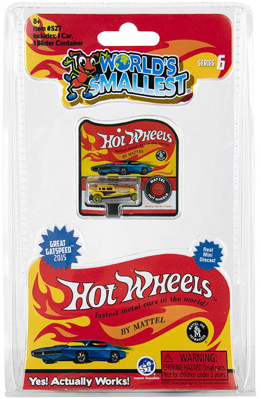 World's Smallest Hot Wheels - Series 6 - (1 Random Car) great gatspeed