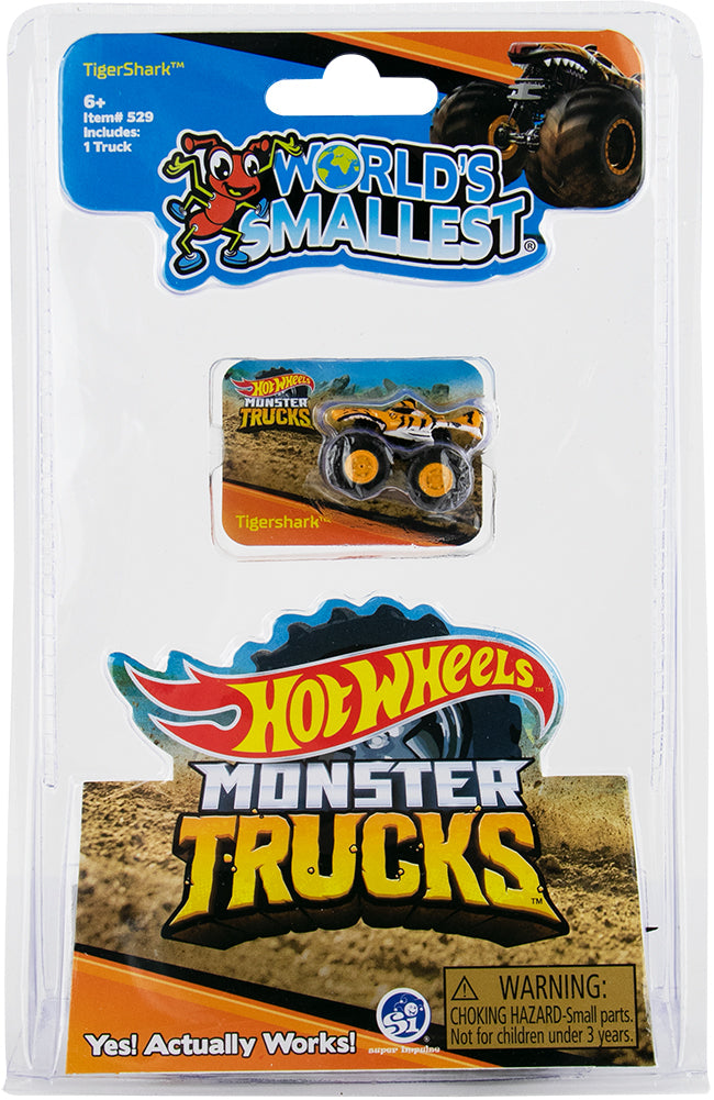World’s Smallest Hot Wheels Monster Trucks - Series 2 (Tigershark)