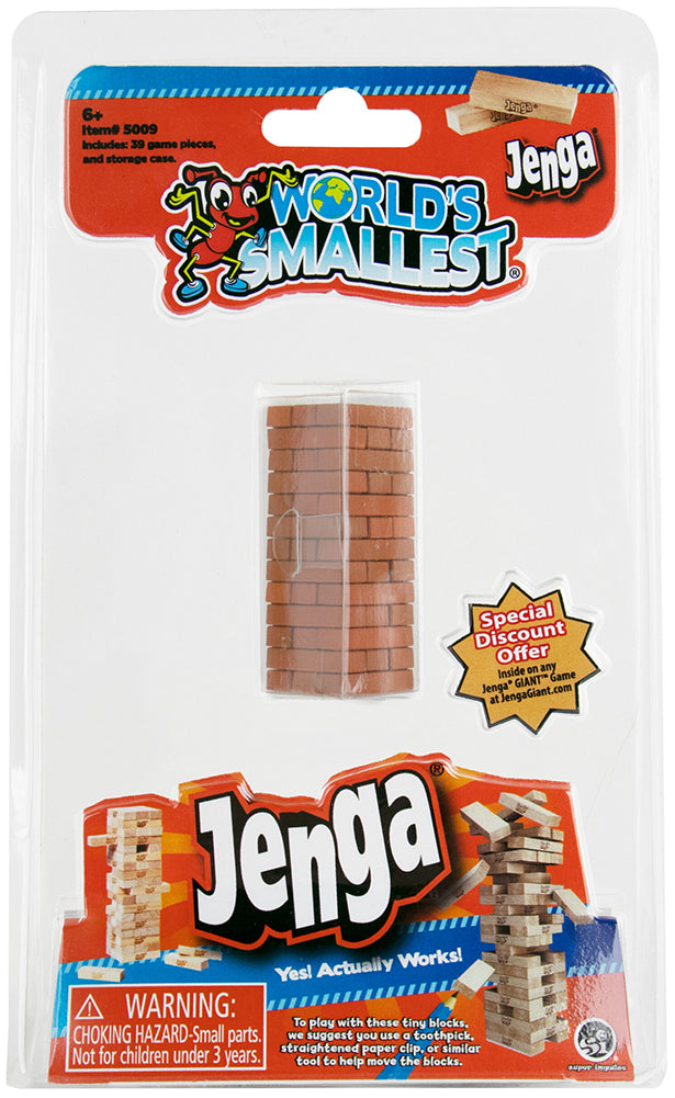 World’s Smallest Jenga