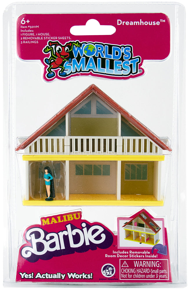 World’s Smallest Malibu Barbie Dreamhouse - Totally Hair Barbie