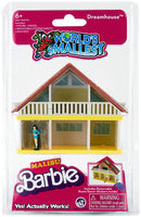 World’s Smallest Malibu Barbie Dreamhouse -Totally Hair Barbie in package