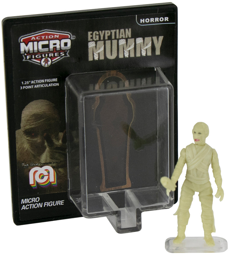 World’s Smallest Mego Horror Micro Action Figures – Series 2 (Egyptian Mummy) in blister