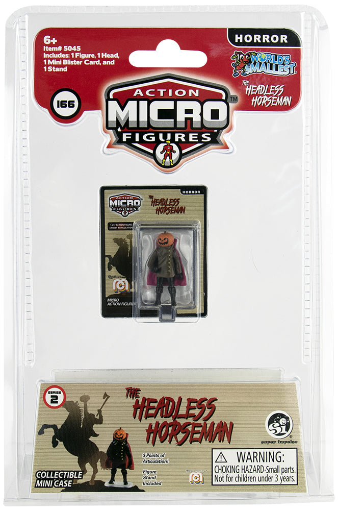 World’s Smallest Mego Horror Micro Action Figures – Series 2 (The Headless Horseman)
