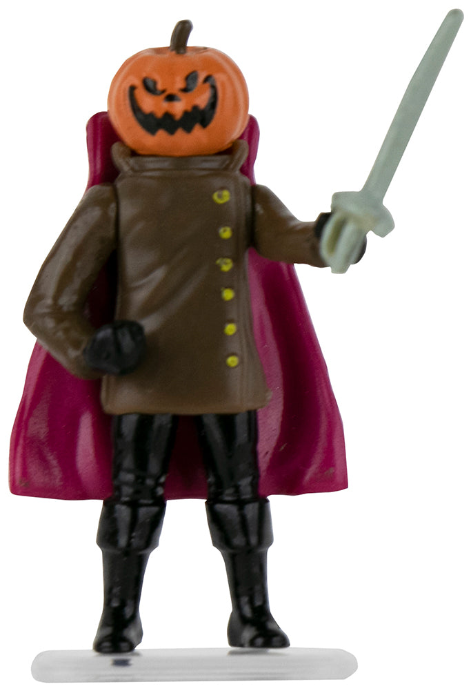 World’s Smallest Mego Horror Micro Action Figures – Series 2 (The Headless Horseman) in action