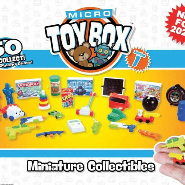 World s Smallest Micro Toy Box Series 1 Mystery Pack 5 RANDOM Figures