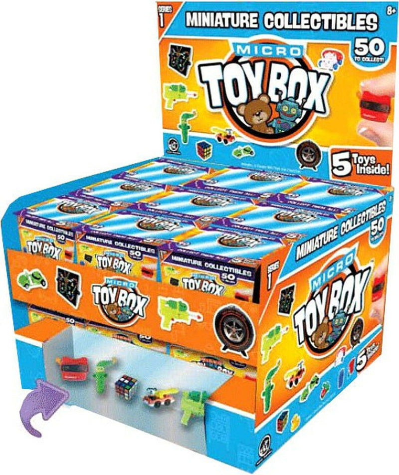 World's Smallest Micro Toy Box Series 1 Mystery Pack (Sealed Case) - Pre-Order