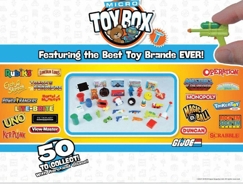 World's Smallest Micro Toy Box Series 1 Mystery Pack (Sealed Case) -