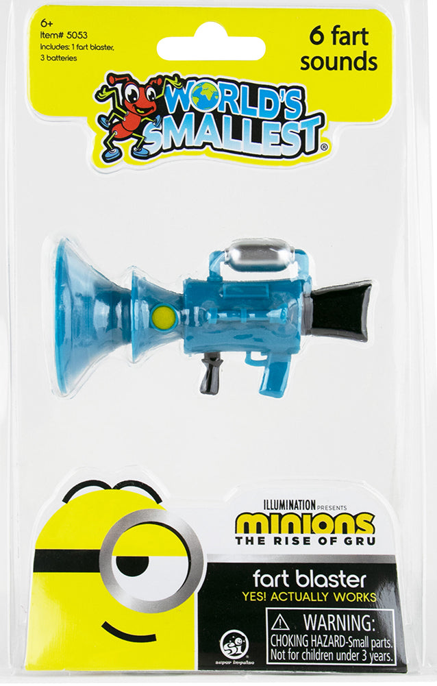 World's Smallest toys (Bundle of 4 New Activities - February 2022) Minions Fart Blaster