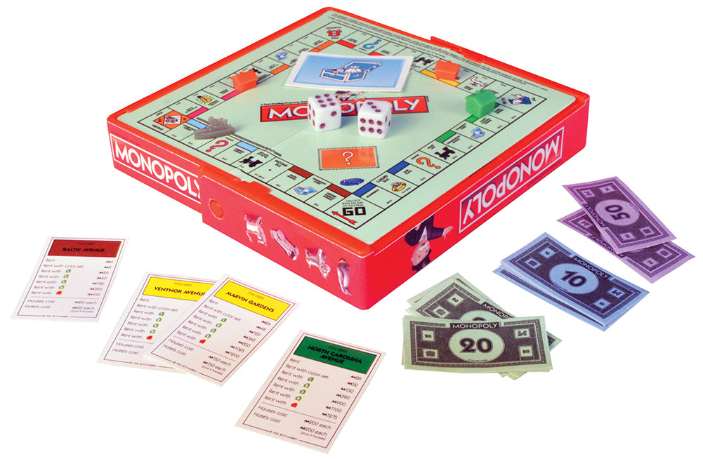 World’s Smallest Monopoly playing the game