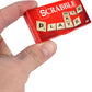World’s Smallest Scrabble in hand angle
