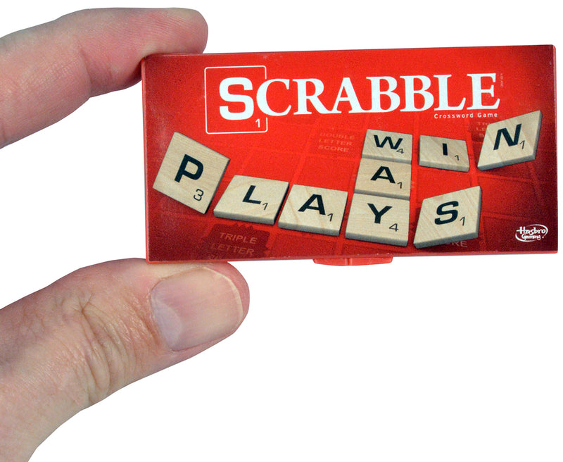 World’s Smallest Scrabble in hand