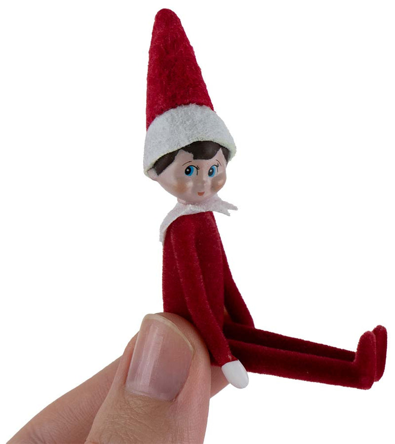 World's Smallest - Elf on the Shelf - Light Boy in hand