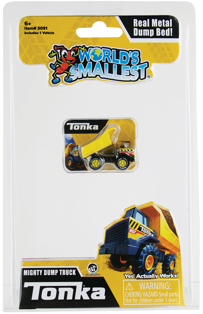 World’s Smallest World’s Smallest Tonka Dump Truck