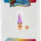 World's Smallest Trolls - (Complete Set Bundle of 6) Pastel hair