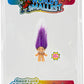 World's Smallest Trolls - (Complete Set Bundle of 6) purple hair