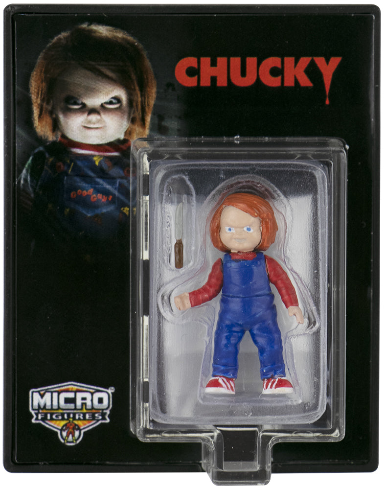 World’s Smallest Universal Studios Horror Micro Action Figures - (Chucky) in Blister