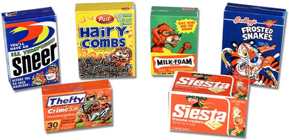 World's Smallest Wacky Packages Minis Series 2 (Mystery Pack) samples