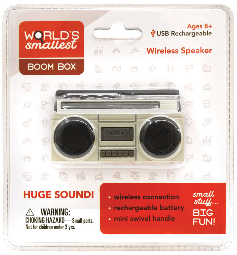 World Smallest Boom box in package (by Westminter)