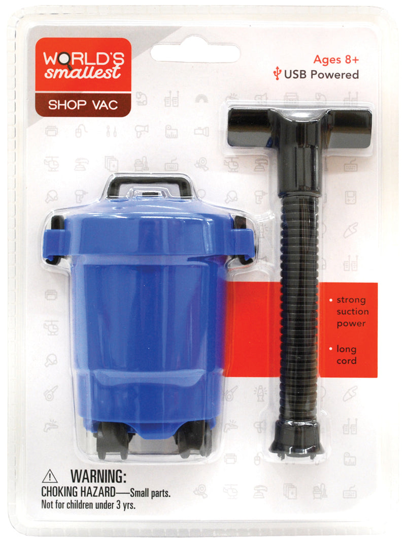 World Smallest Shop Vac (by Westminter) Colors Vary blue