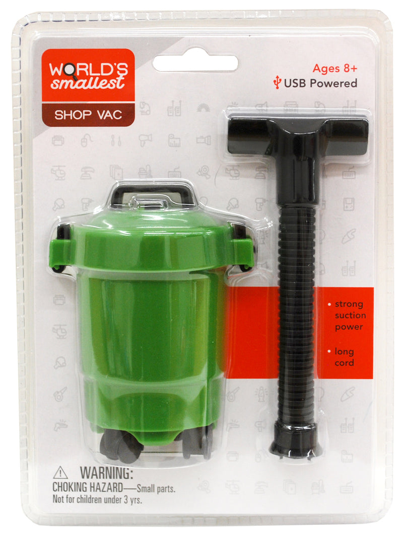 World Smallest Shop Vac (by Westminter) Colors Vary green