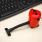 World Smallest Shop Vac (by Westminter) Colors Vary red in action