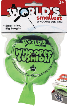 Self Inflating Whoopee Cushions World's Smallest