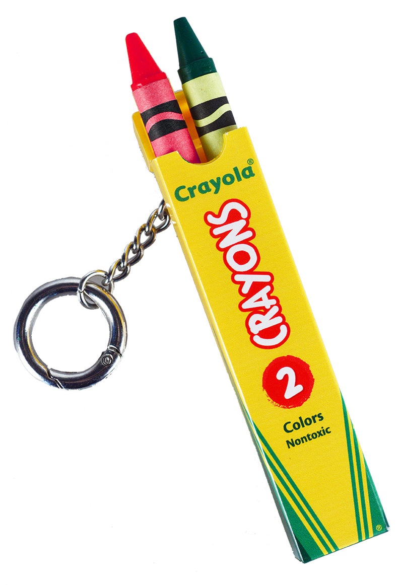 World’s Coolest Crayola Crayon Box Keychain unboxed
