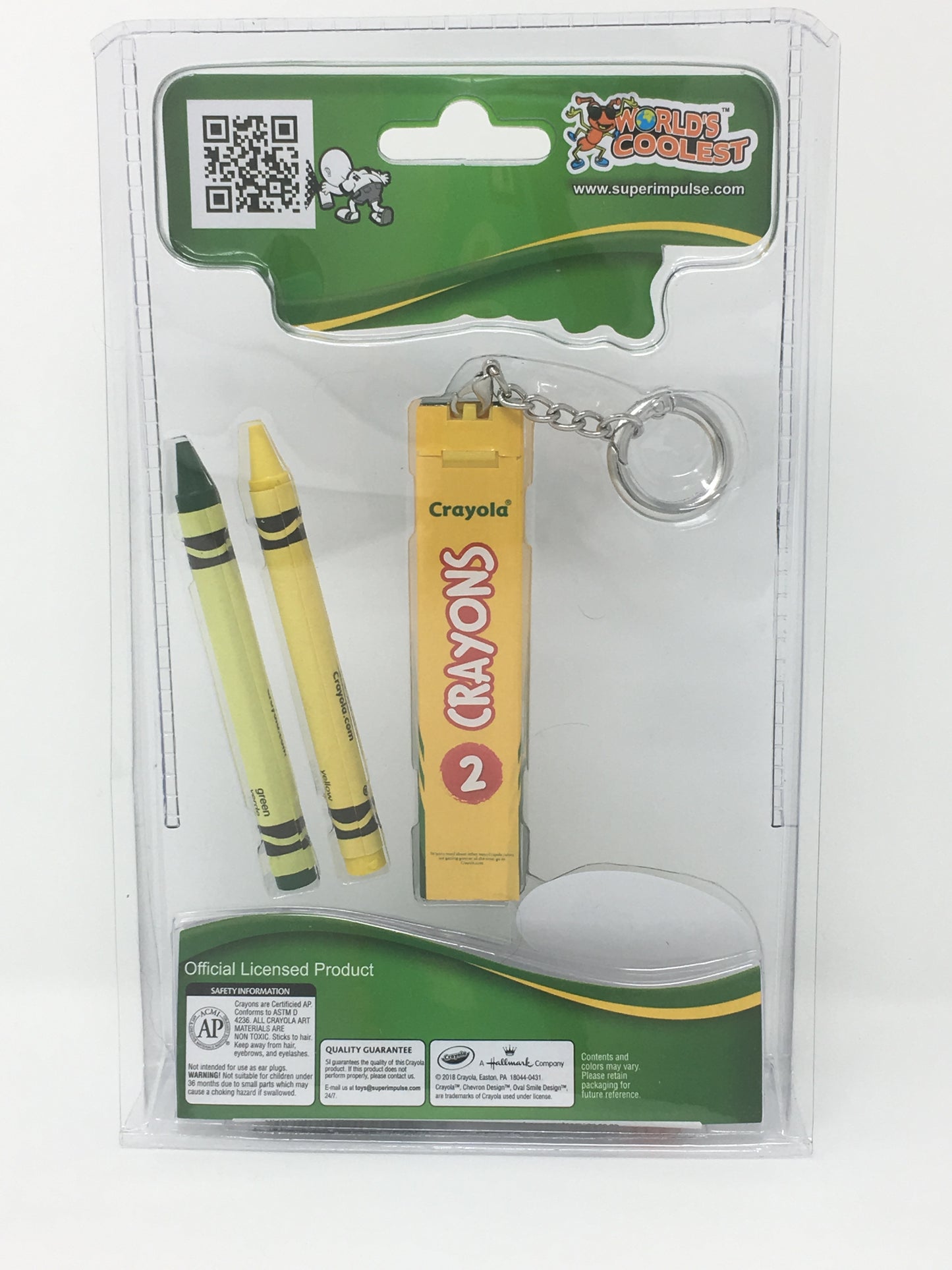 World’s Coolest Crayola Crayons back