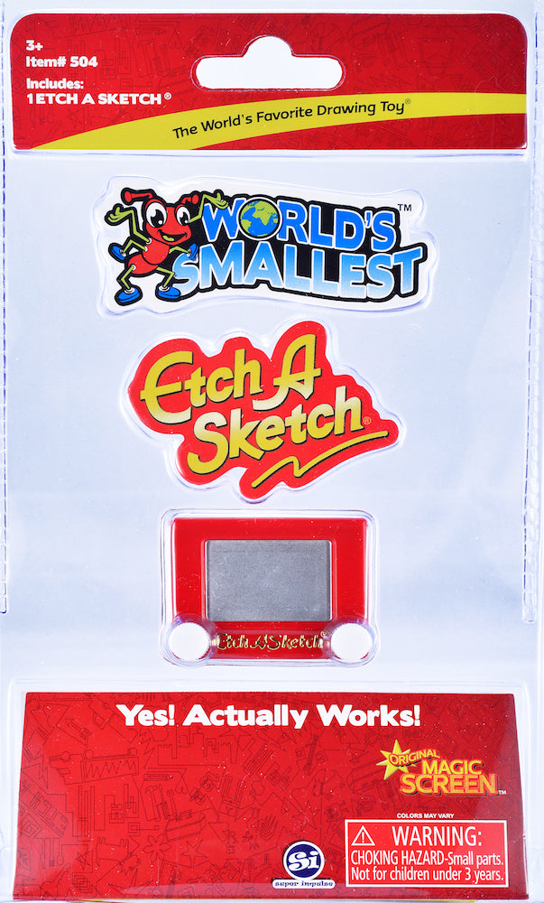 World’s Smallest Etch A Sketch
