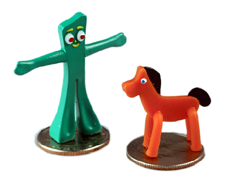 World’s Smallest Gumby and Pokey together