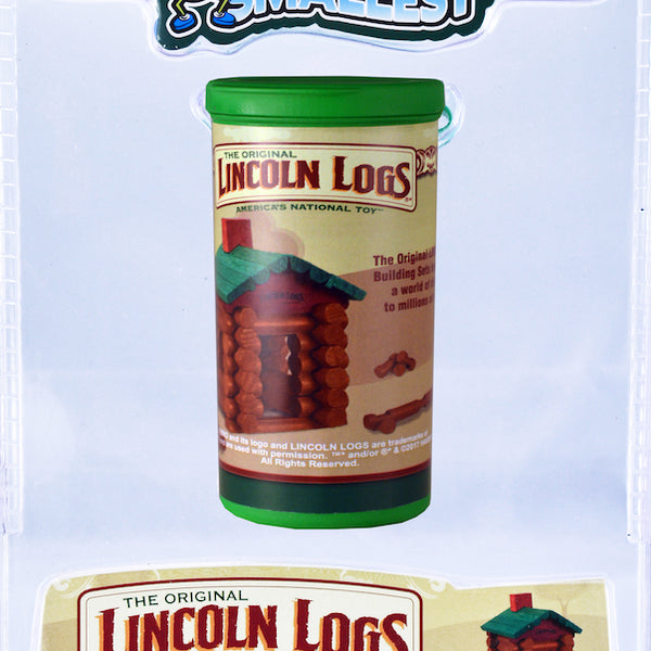 Miniature sales lincoln logs