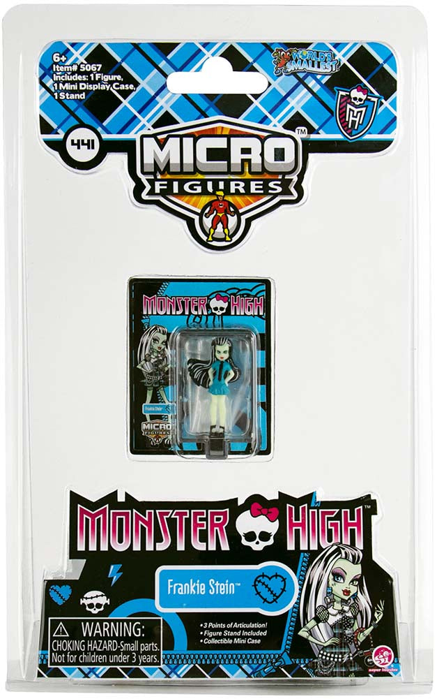 World’s Smallest Monster High Micro Figures (Frankie Stein)