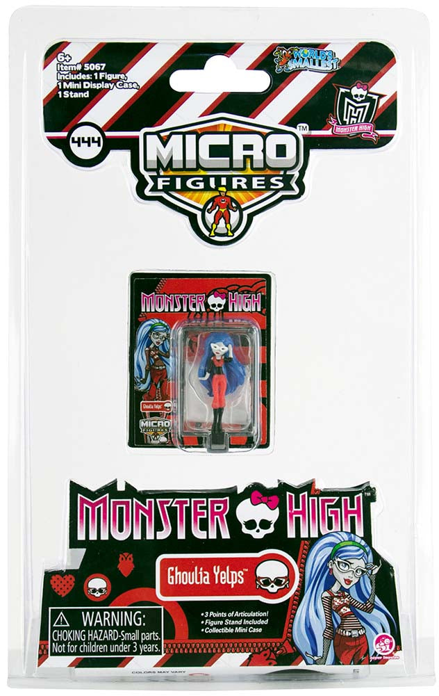 World’s Smallest Monster High Micro Figures (Ghoulia Yelps)