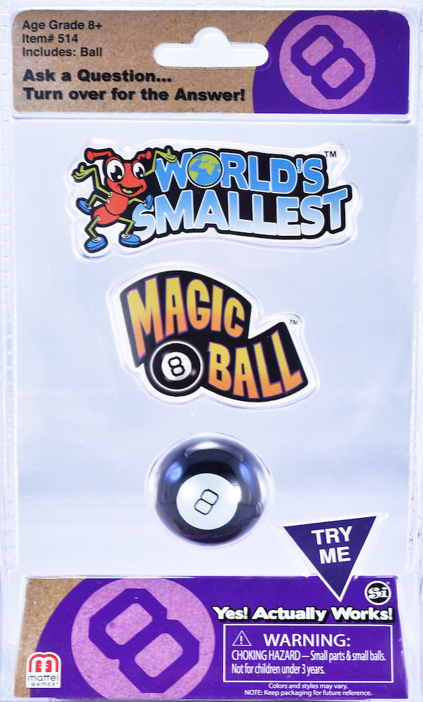 World’s Smallest Magic 8 Ball