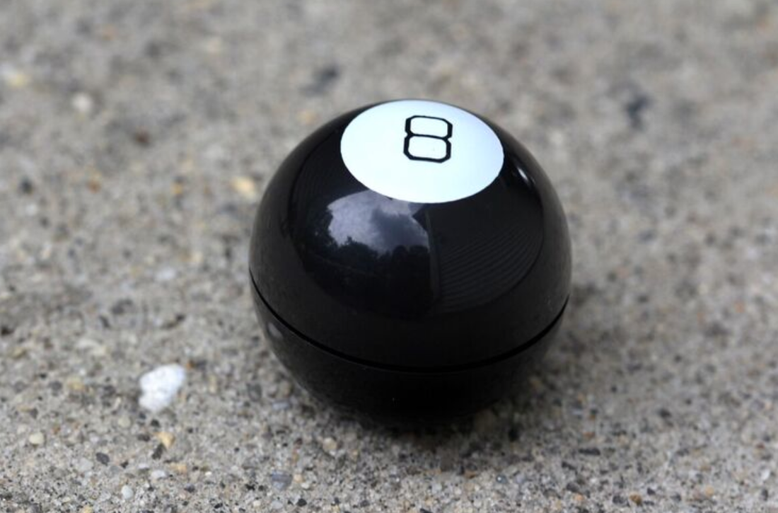 World s Smallest Magic 8 Ball