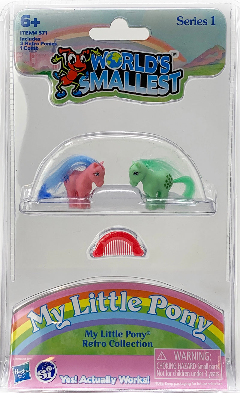 World’s Smallest My Little Pony (Style 1) Firefly and Minty