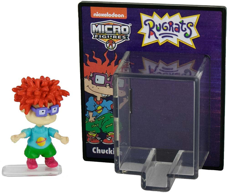 World’s Smallest Rugrats Micro Figures - Chuckie in action