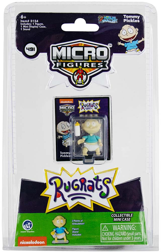 World’s Smallest Rugrats Micro Figures - Tommy Pickles