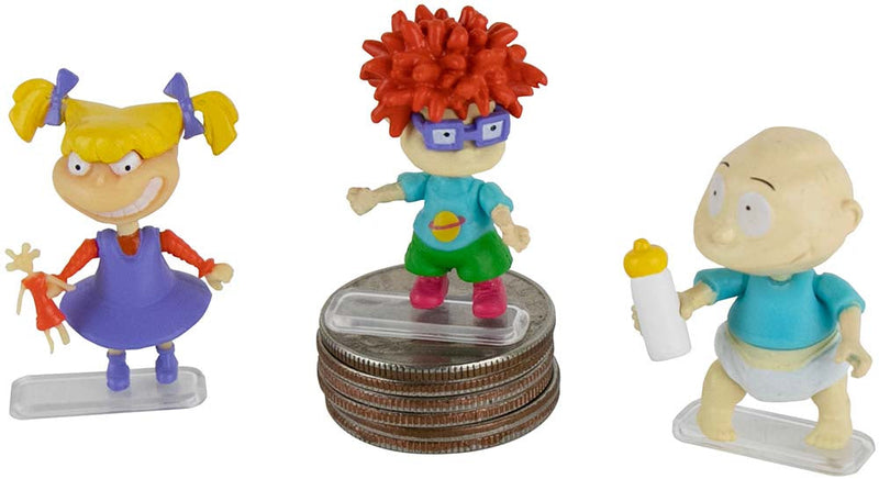 World’s Smallest Rugrats Micro Figures - random figures on quarters