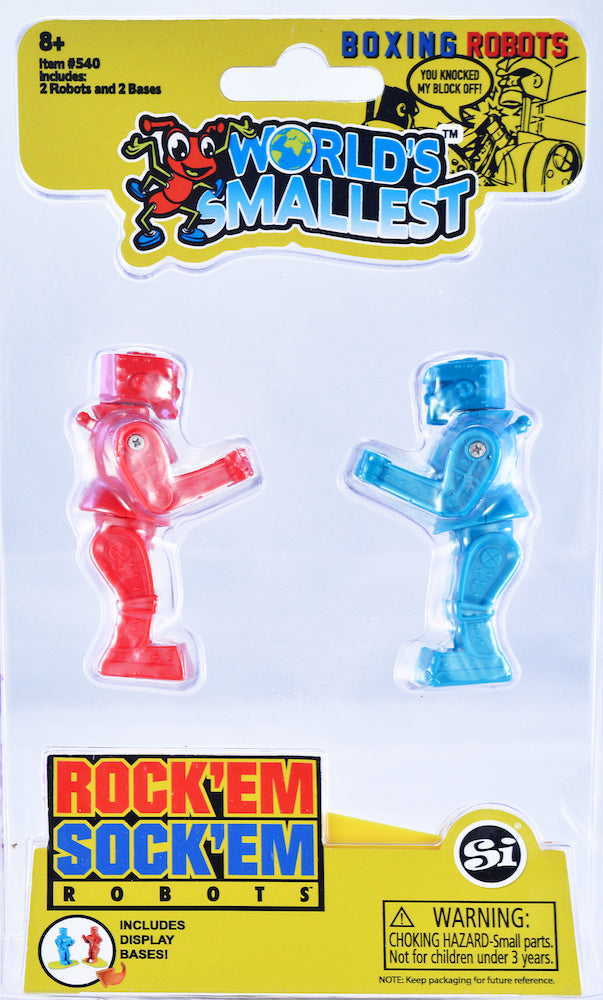 World’s Smallest Rock’em Sock’em Robots