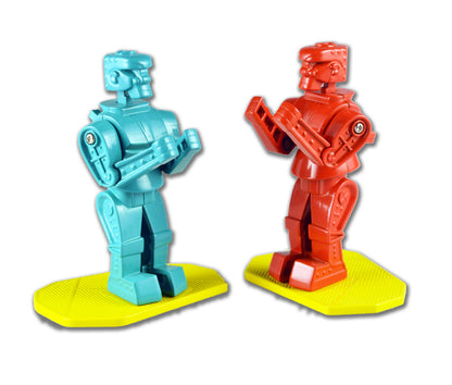 World’s Smallest Rock’em Sock’em Robots unboxed