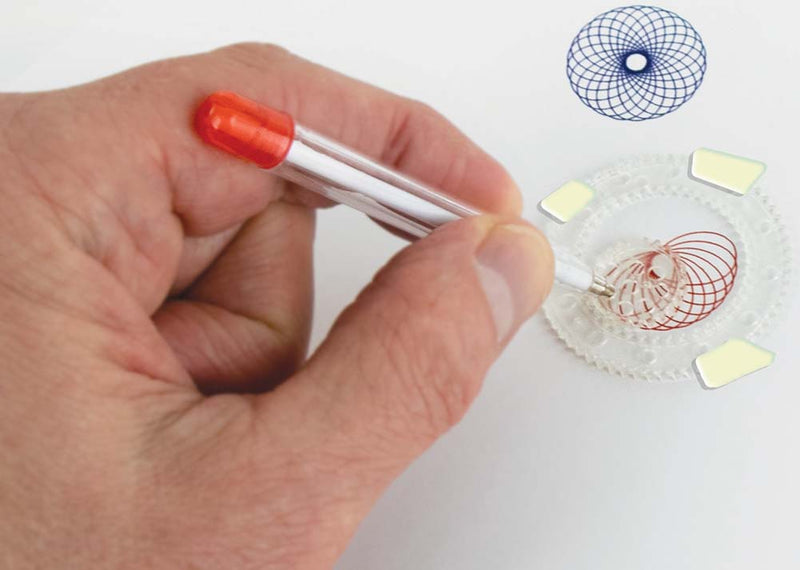 World’s Smallest Spirograph in action