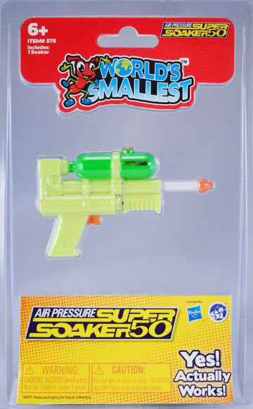 World's Smallest Toys- Super Soaker 50