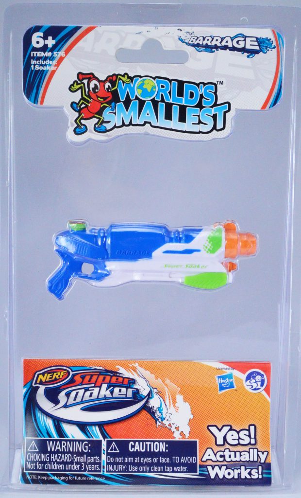 World's Smallest Toys- Super Soaker Barrage