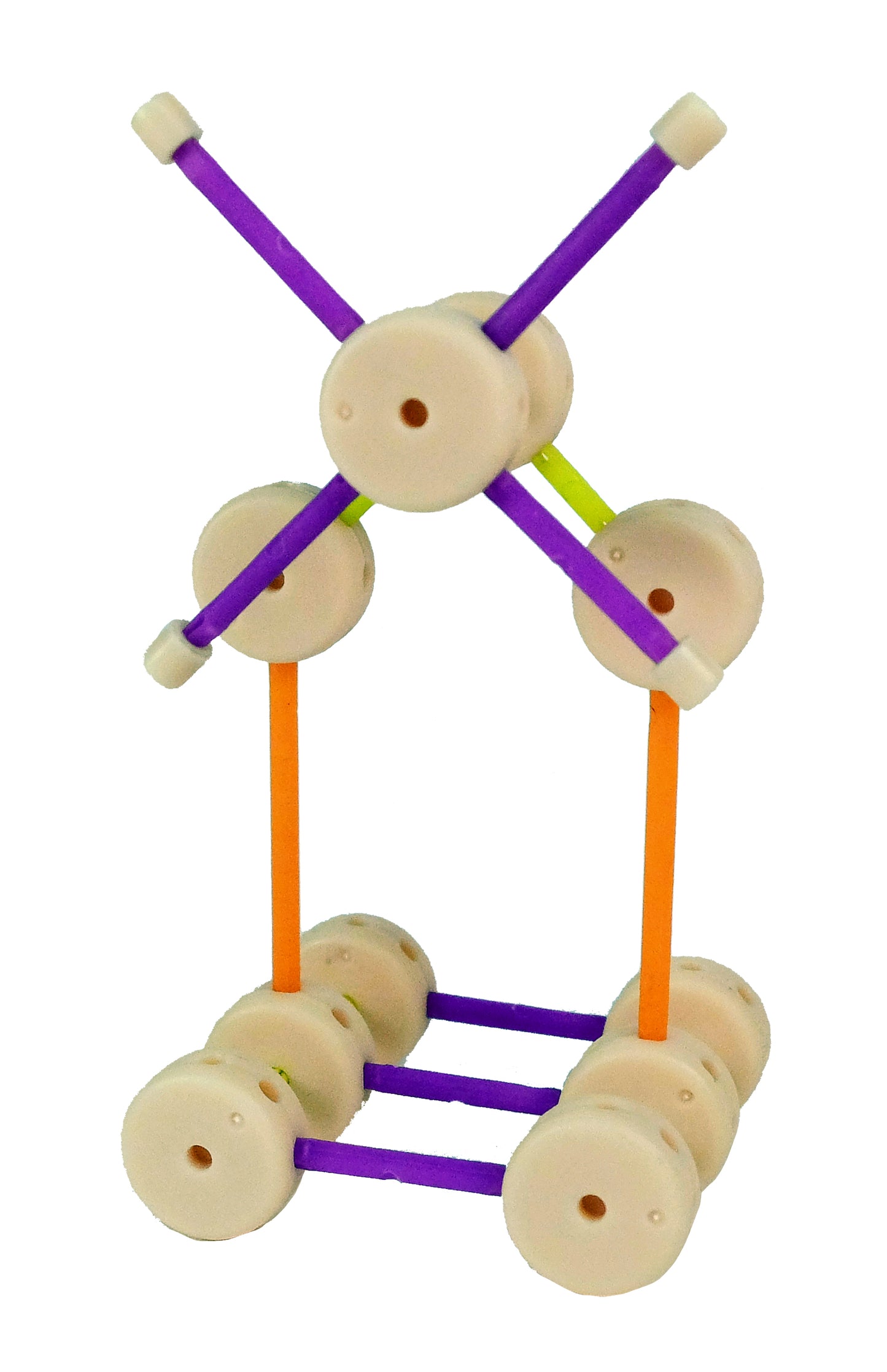 World’s Smallest Tinker Toy displayed