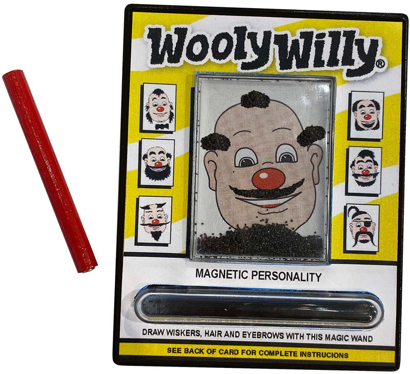 World’s Smallest Wooly Willy draw a face